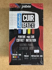 Pebeo Setacolor Leather Fabric Paint Starter Box Set