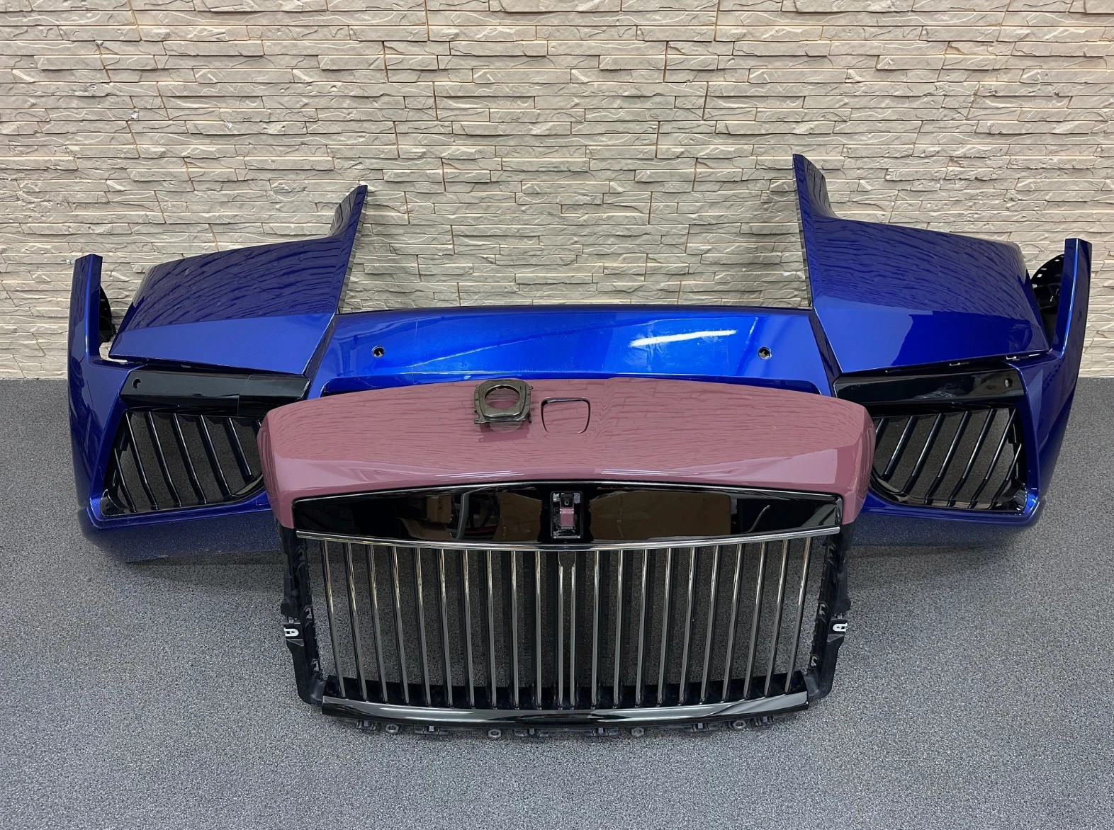 ROLLS ROYCE CULLINAN NEW MODEL FRONT REAR BUMPER GRILL PACKAGE RR31 LCI
