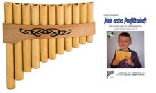 Kinder Panfl&ouml;tenSet mit Panfl&ouml;te und Lernbuch incl. Playback-CD ( 10  Lieder)