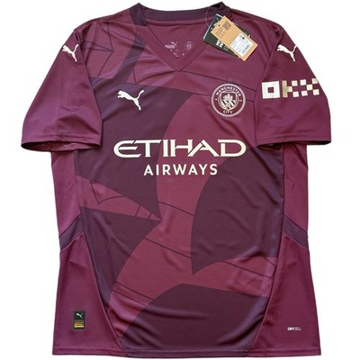 2024/25 Manchester City Third Jersey #9 Haaland Large Puma Premier