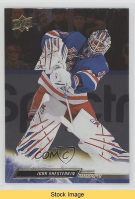 2022-23 Upper Deck Series 1 Silver Foil Igor Shesterkin #123 READ 19le