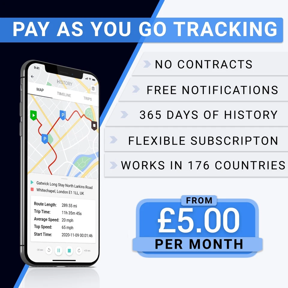 VAN OBD GPS TRACKING DEVICE CAR TRACKER COACH TAXI PLUG AND PLAY PAY AS YOU GO - Image 2 of 4