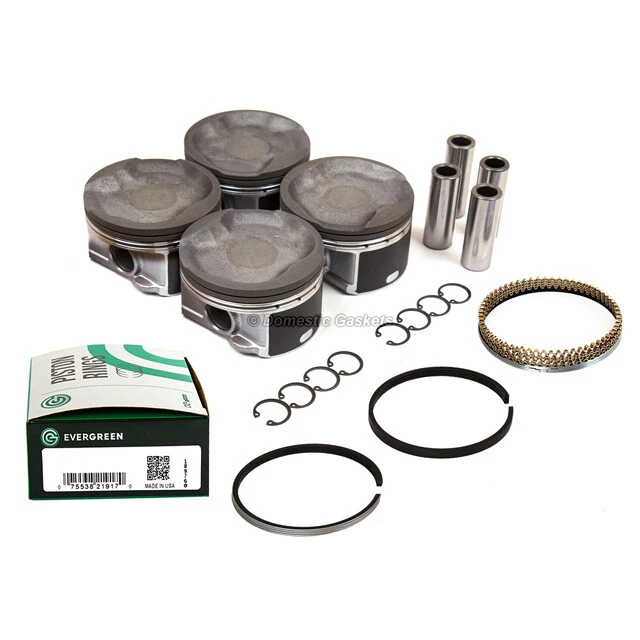 Pistones y anillos para Toyota Tacoma 05-15 2,7 L DOHC 2TRFE Foto 2 de 4