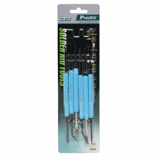 Pros Kit 1PK-3616 6pc PCB Soldering Aid Tool Kit - Picture 2 of 2
