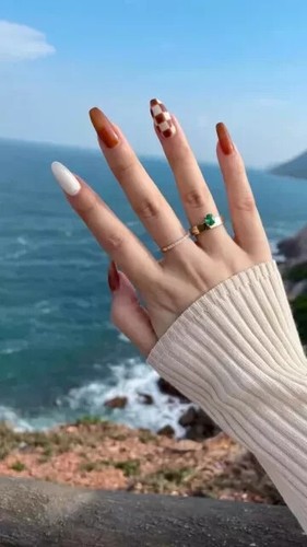 Hochzeit Braut Ring Set im Labor erstellt Smaragd 2Kt oval geschnitten 14K gelb vergoldet - Bild 4 von 8