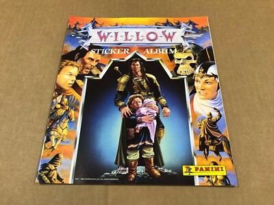 Vintage 1988 Panini Willow Sticker Album - Empty