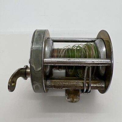 atlas 1708 fishing reel VINTAGE Atlas Model D Vintage 1708 Casting Fishing Reel Made in USA  COLLECTIBLE