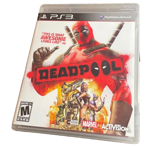 Marvel Deadpool (Sony PlayStation 3, PS3)  Tested & Working, NO Manual