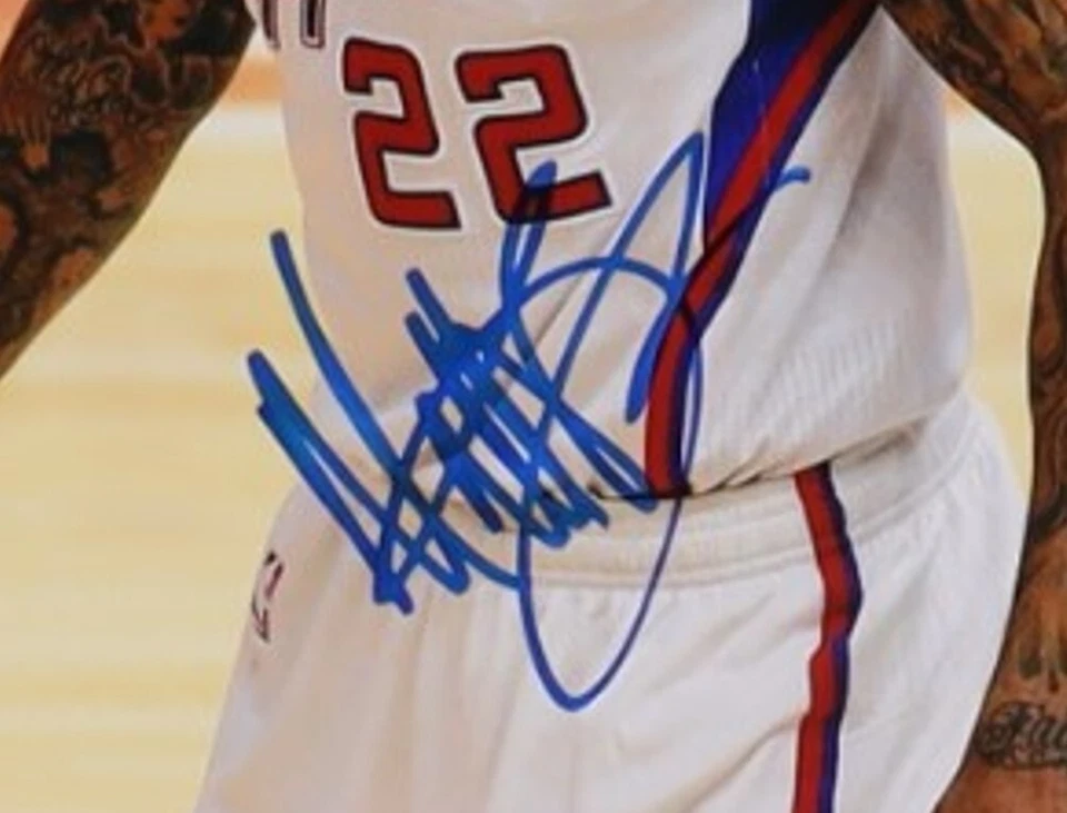 Foto firmada por Matt Barnes de Los Angeles Clippers 11x14 (certificado de autenticidad básico JSA) Foto 2 de 4