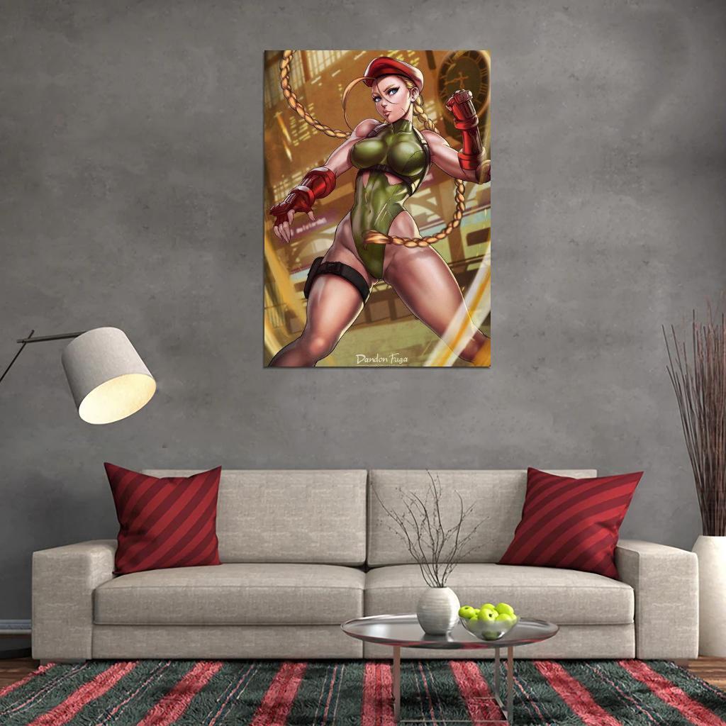 Street Fighter 4 Cammy 18 x 24 Poster Print Game Room Man Cave