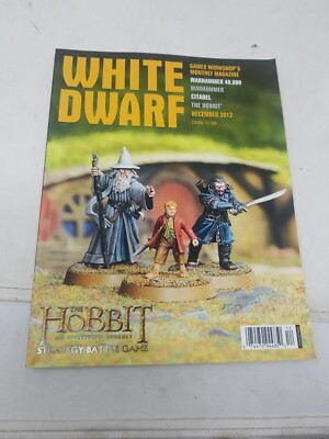 Games Work White Dwarf  #396 ''The Hobbit - An Unexpected Journey Strategy  VG+
