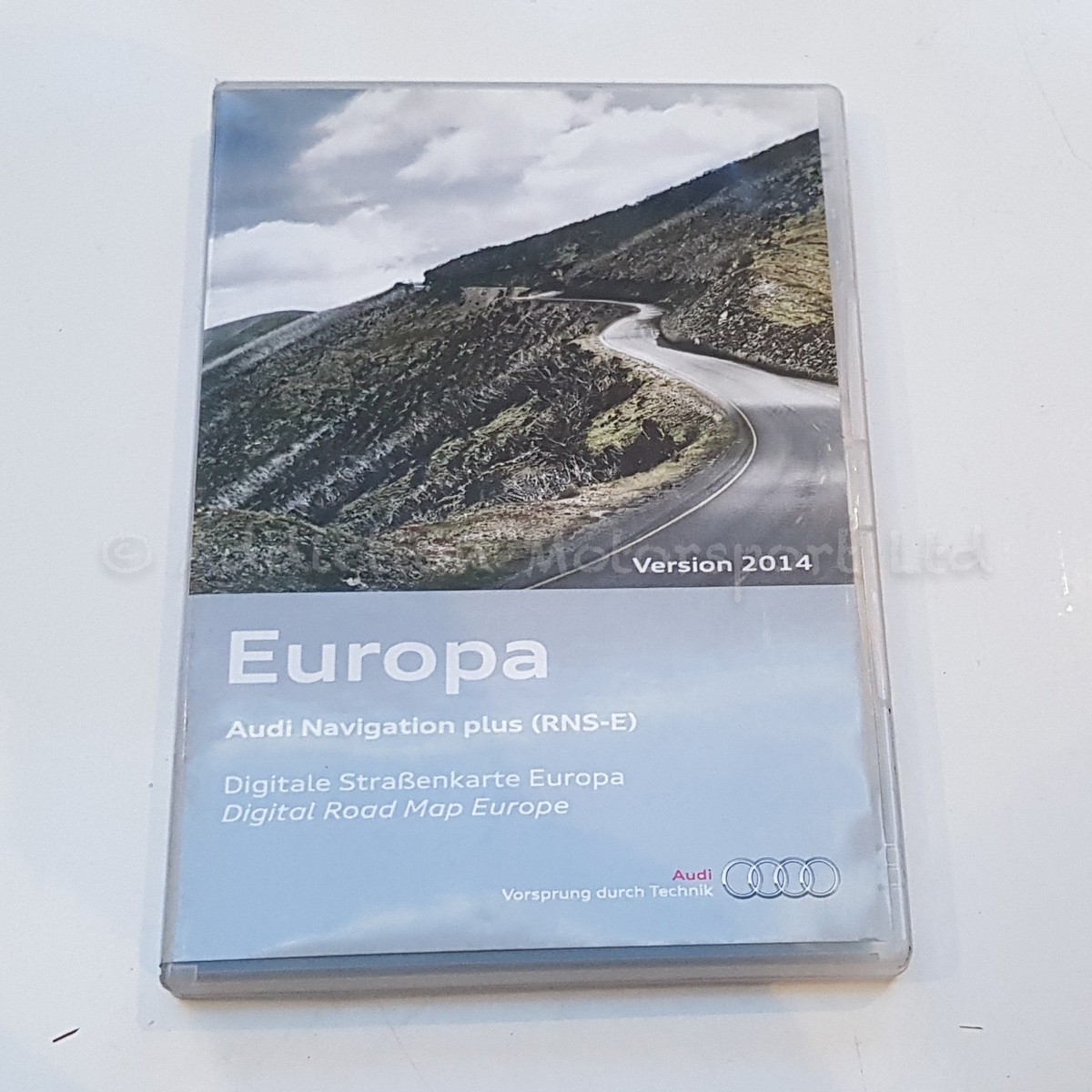2014年 アウディ Audi 純正 DIGITAL ROAD DVD MAP Genuine Audi Navigation Plus (RNS-E) Europa 2014 (2x DVD