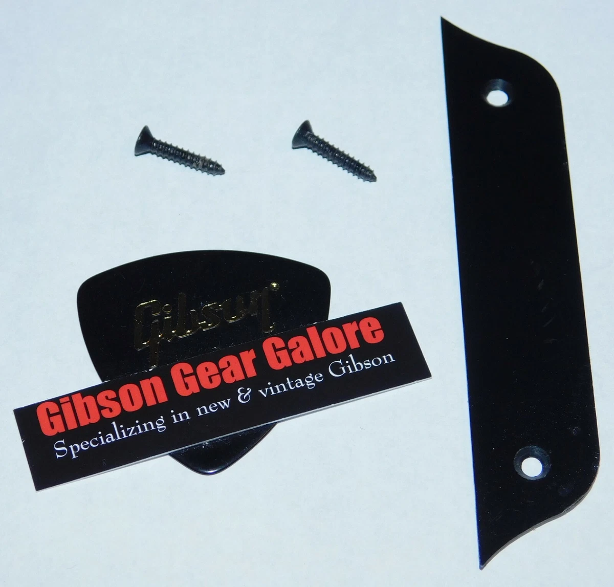Gibson SG Tenon Cover Neck Black Genuine Plate Guitar Parts Custom
