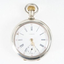 :Waltham Grade No. 820 1901 Model 1883 18S 15J Pocket Watch SG5 AS-IS