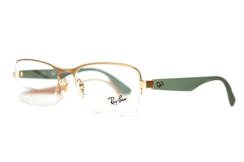 Ray Ban RB8407 2509 Black Red Carbon Fiber Half Rim Eyeglasses Frame 50-17 140 Ray Ban RB8407 2509 Black Red Carbon Fiber Half Rim  main image 4