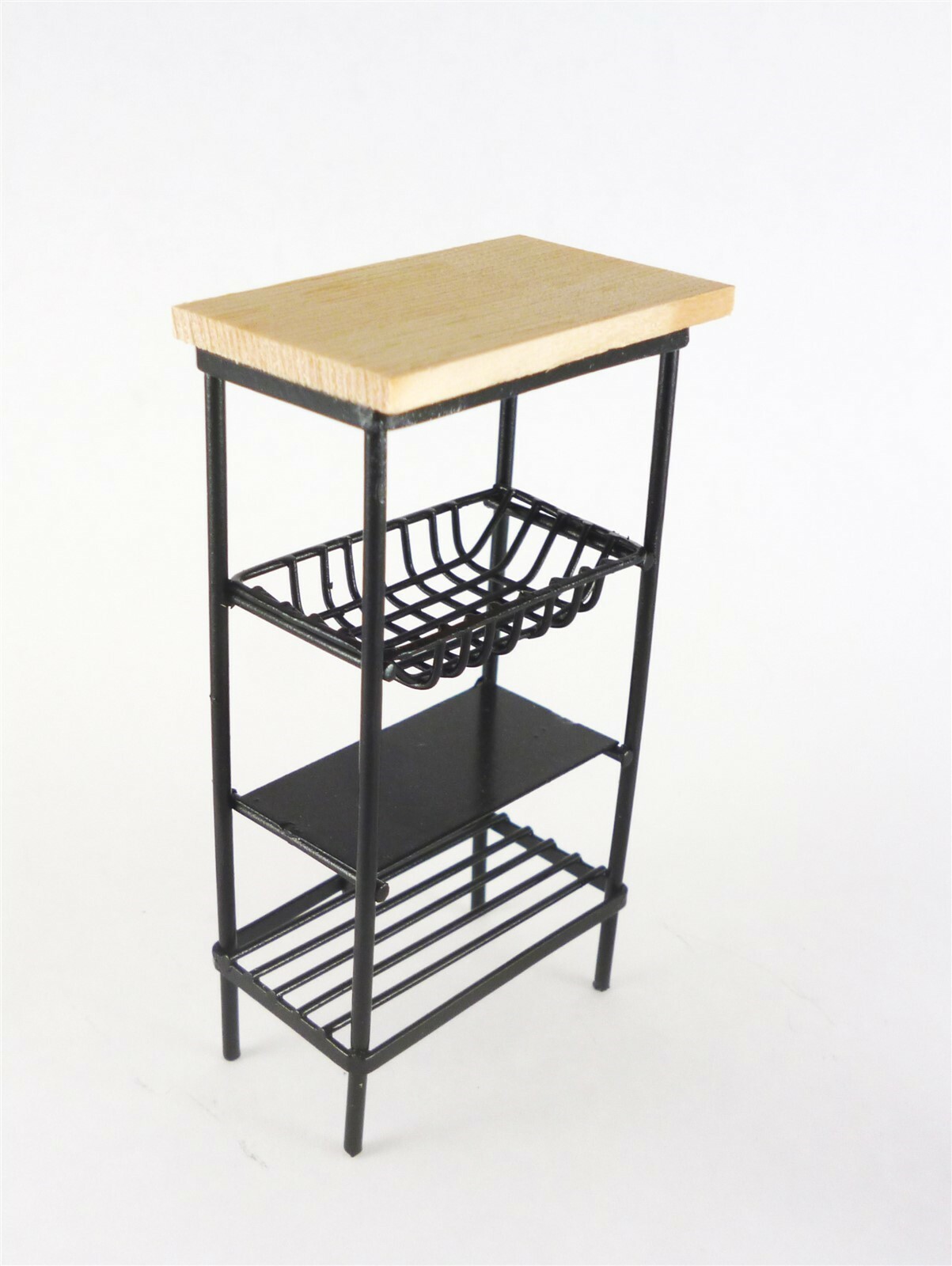 Closeout! Dollhouse Miniature Black Utility Rack, B5139 | eBay