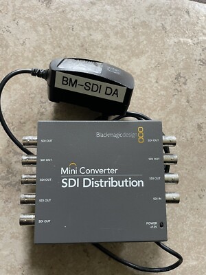 Blackmagic Design Mini Converter HD/SD-SDI Re-Clocking Distribution Amplifier