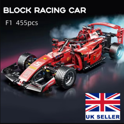 Bausteine, F1 Car Technic Ferrari Formel 1 2022 F1 Rennwagen Set, Brandneu