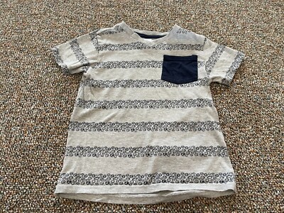 Copper Denim Boys Gray & Blue Sports Balls T-Shirt Size 5