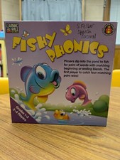 Fishy Phonics Match Beginning  Ending Blends Learning Well Games Gr. 1-3