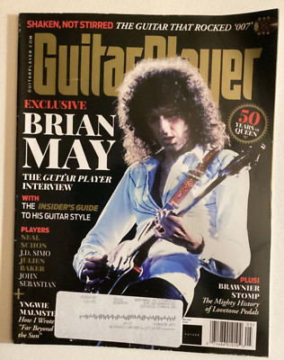 Guitar Player Magazine Brian May May 2021 50 Years Of Queen
