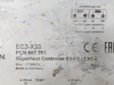 Controllore di surriscaldamento universale EMERSON EC3-X33