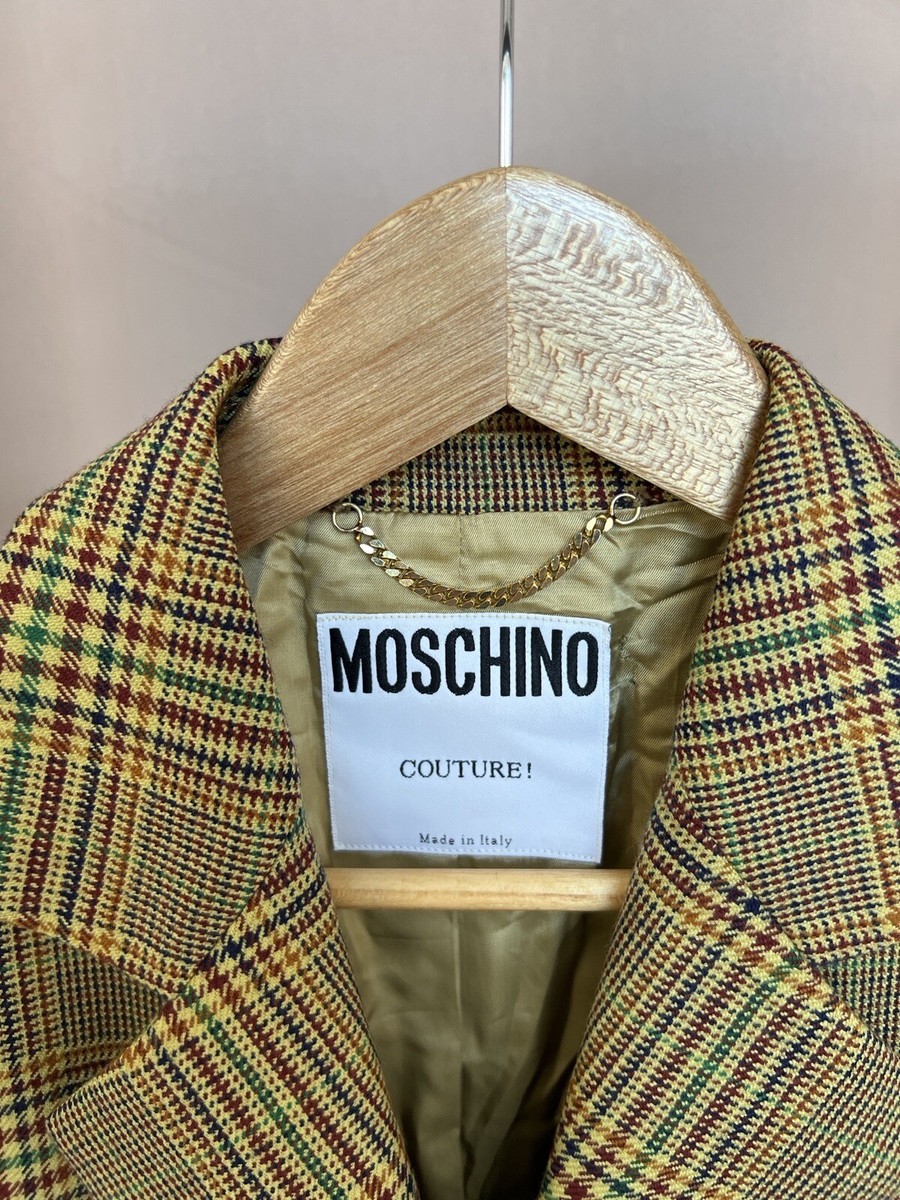 Moschino Couture Aeffe Spa Womens Blazer Wool Jacket Made in Italy