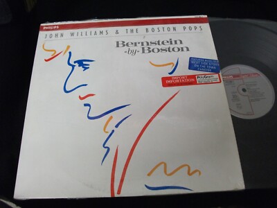JOHN WILLIAMS>BERNSTEIN by BOSTON>LP Vinyl~Neth''  Pressing>PHILIPS 416 360-1