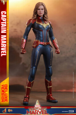 HOT TOYS キャプテン・マーベル 1/6 Deluxe ver. 開封品 HOTTOYS HT 1/6 MMS522 1/6 Scale Captain Marvel Collectible Figure