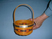 Longaberger 1997 Inaugural Basket 5.5" round