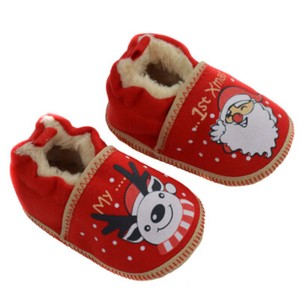baby christmas slippers