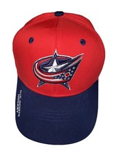 Columbus Blue Jackets Adidas Baseball Cap, Size S/M, 2017 NHL Anniversary NWOT