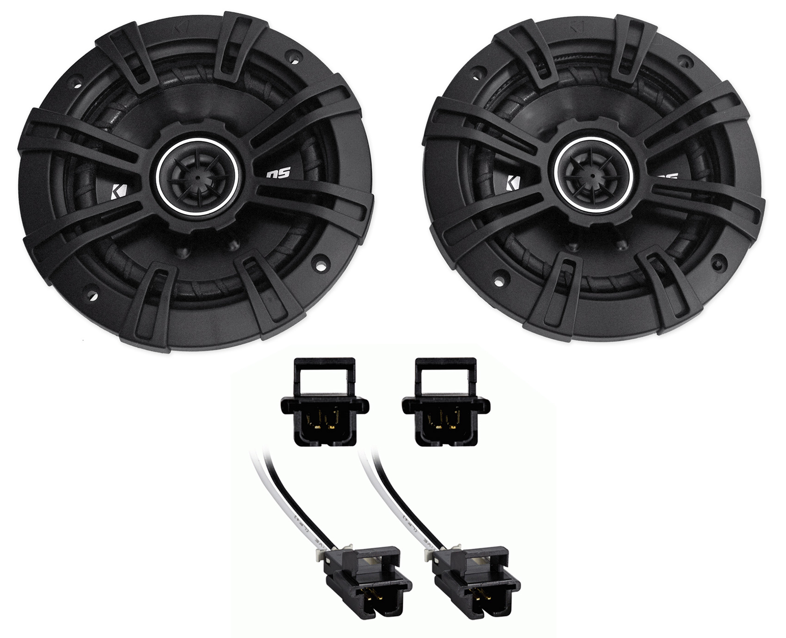 Заводской комплект для замены динамиков Kicker DS Side 525 для Chevy Corvette 2005-13 годов выпуска