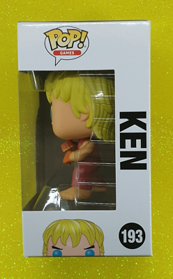 FUNKO POP GAMES STREET FIGHTER #193 KEN (SPECIAL ATTACK) VAULTED