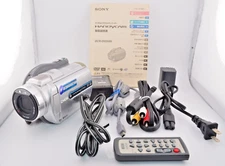Sony Handycam DCR-DVD505 Camcorder Japanese Only Tested Fully Working Excellent