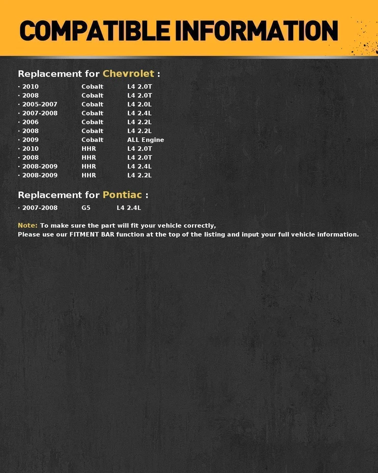 Conjunto de cremallera y piñón de dirección asistida para Chevy Cobalt HHR Pontiac Pursuit G5 Foto 2 de 4