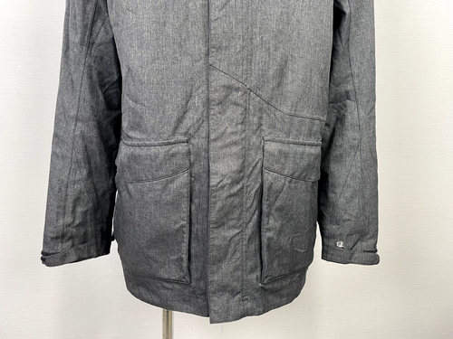 MAMMUT DRY Tech PREMIUM Rain/Vapor/Wind Gray Hooded Outdoor Men's Jacket Sz L - Picture 3 of 24
