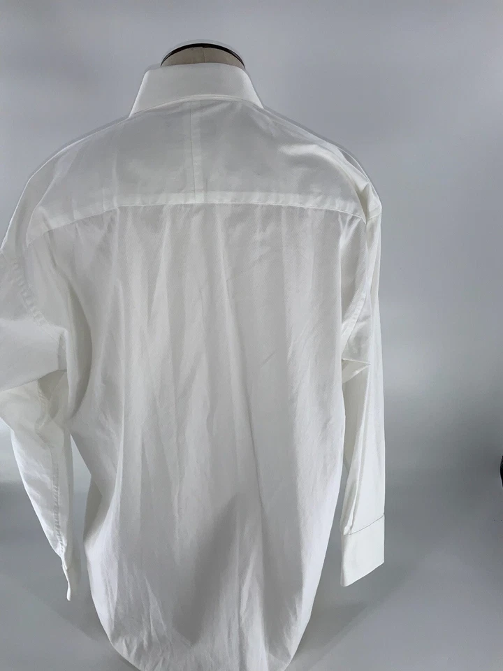 Camisa Ted Baker Cuello Punta 16 32 33 Blanca 100% Algodón Sin Defectos YGI D2-355 Foto 4 de 4