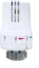 TC TRV Thermostatic Radiator Valve Sensor Head fits Drayton TRV4 Body White- He