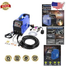 Powerful 55A Plasma Cutter 110V/220V IGBT Advanced Pilot Arc 20mm Cut