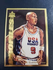 Michael Jordan 1992 ICON GOLD Profiles Bonus #5 DREAM TEAM USA RARE