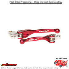 Flexible Lever Set Red Yamaha Yz125 Yz250 2015-2025