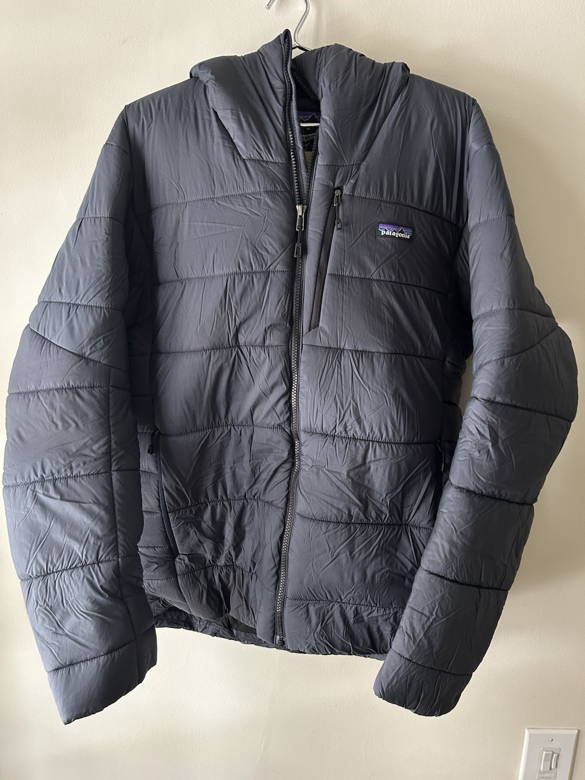 Patagonia Men’s Hyper Puff Hoody- Smolder Blue, L- NWT