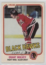 1981-82 O-Pee-Chee Grant Mulvey #60 0u2j