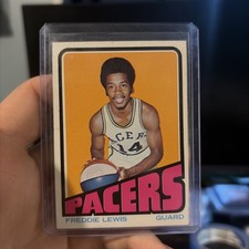 1972 Topps #219 Freddie Lewis  Indiana Pacers NBA Vintage Basketball Card
