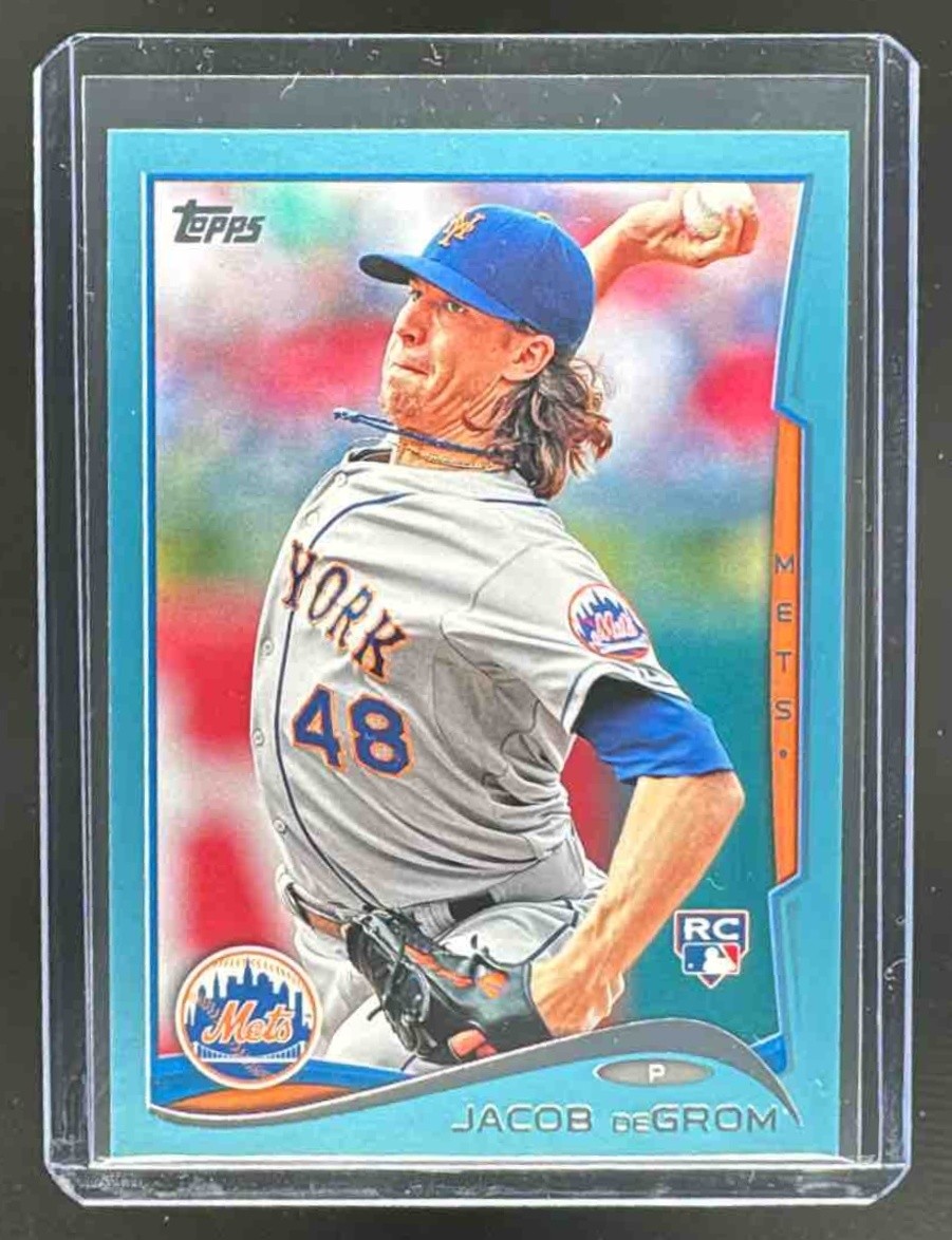 Jacob deGrom 2014 Topps Update #US-50 Walmart Blue Border Rookie RC