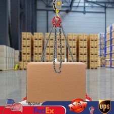 5/16 in*10FT Adjustable Chain Sling with Grab Hook Lifting Chains 5T/11023 lbs