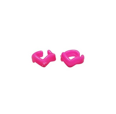 Jem and the Holograms Hasbro Vintage 80's Pink Bracelet Dayglo Fuschia Hot