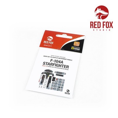 Red Fox Studio RFSQS-32117 - 1/32 F-104A Starfighter (for Italeri kit) - Neu