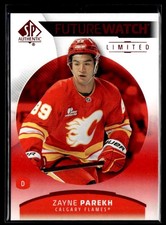 2025-26 Upper Deck SP Authentic Future Watch Limited Red #146 Zayne Parekh